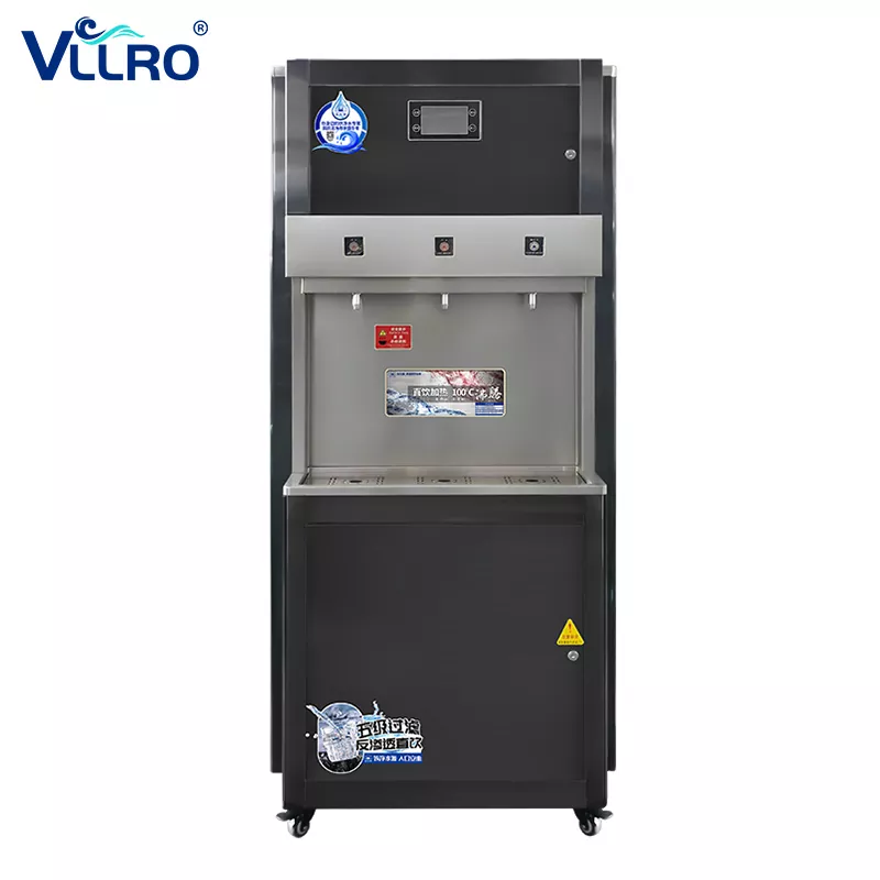 Purificador de agua hirviendo comercial paso a paso